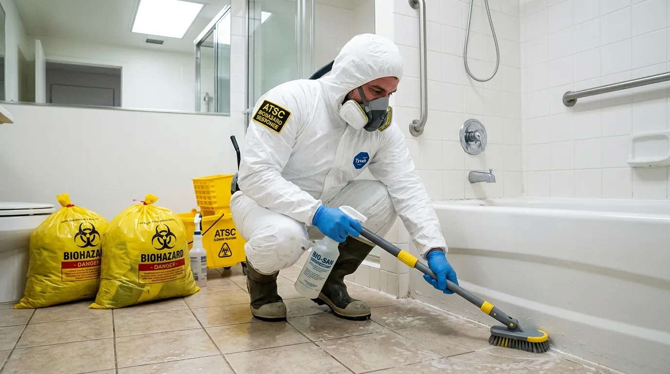 Decontamination equipment deployed for Blood Cleanup in Celina